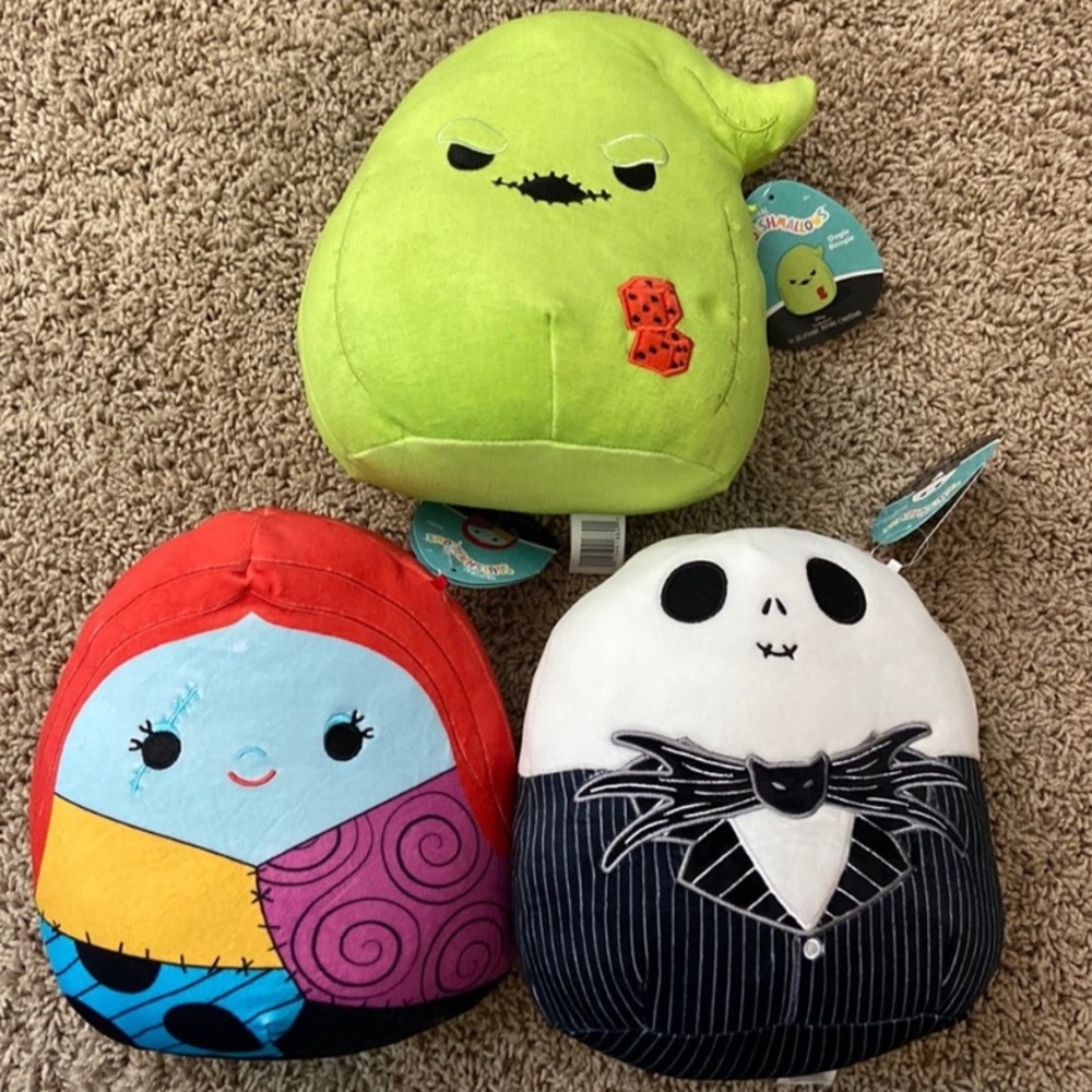 Nightmare before Christmas squishmallow bundle